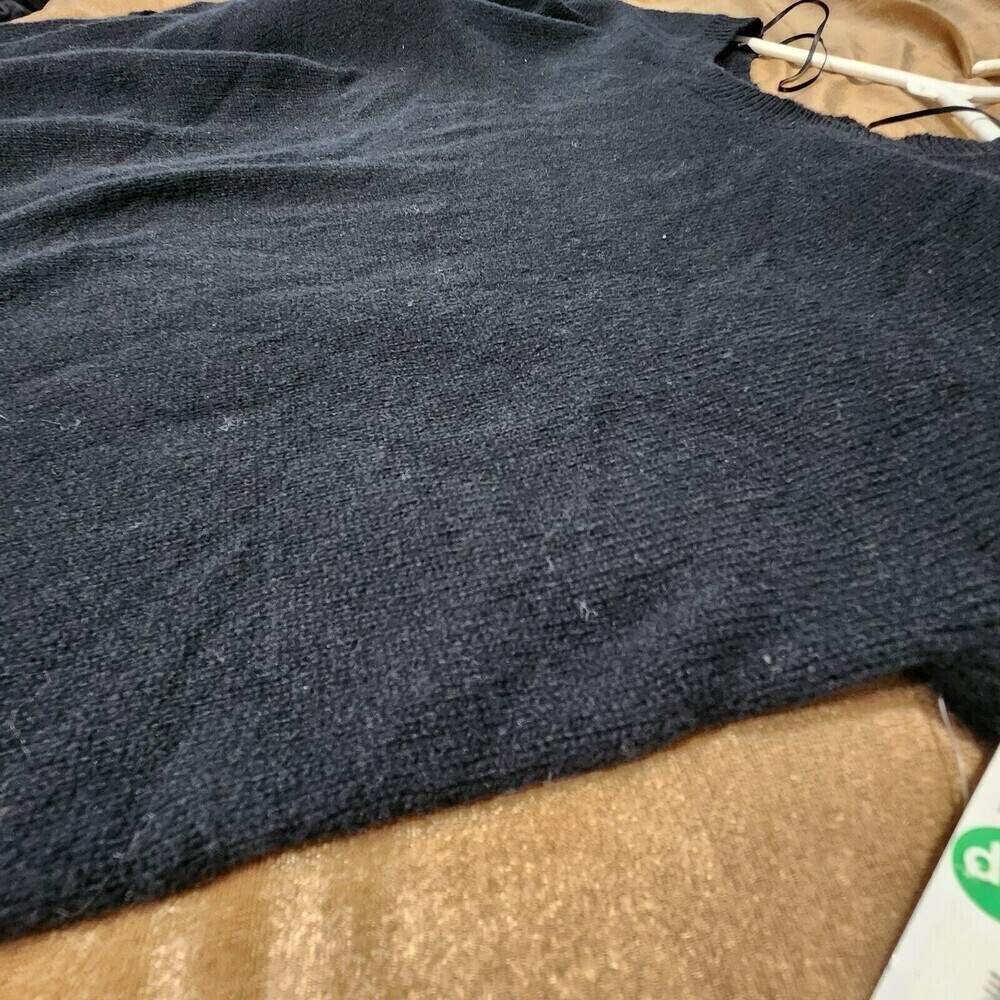 Dip Long sleeve Top Sweater Size Large Color Black 10%Wool   ^ - Picture 7 of 8